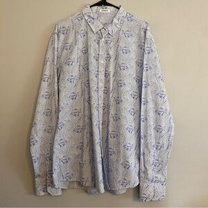 Bikkembergs Vintage Slim Fit Long Sleeve Button Up